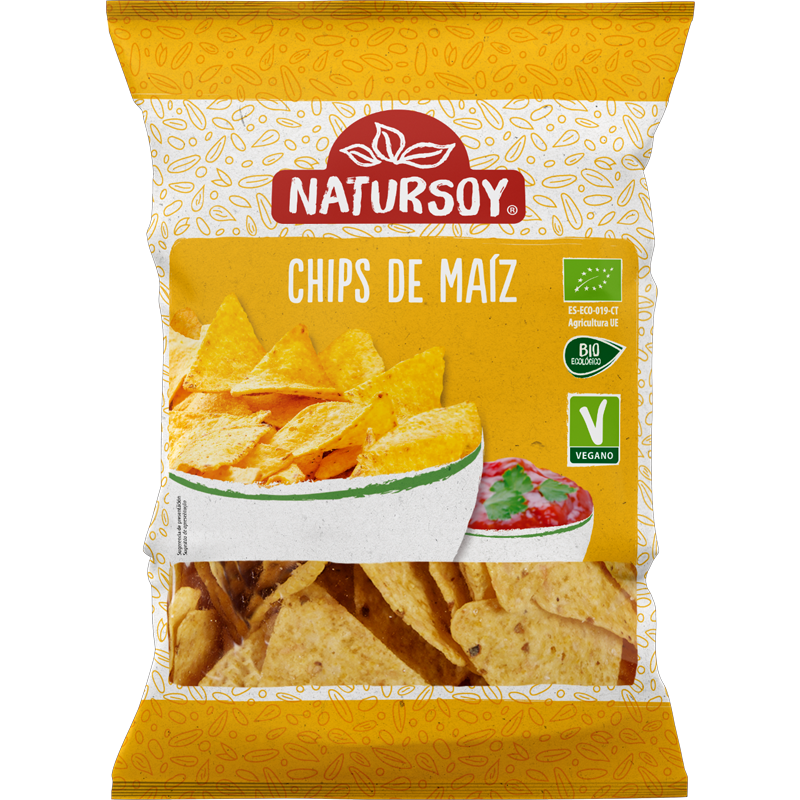 Natursoy- xips de blat de moro 125 g