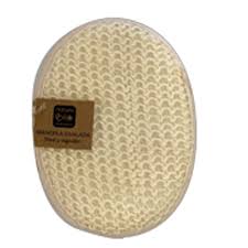 BIONATURA- manyopla ovalada cotó -exfoliant i circulació