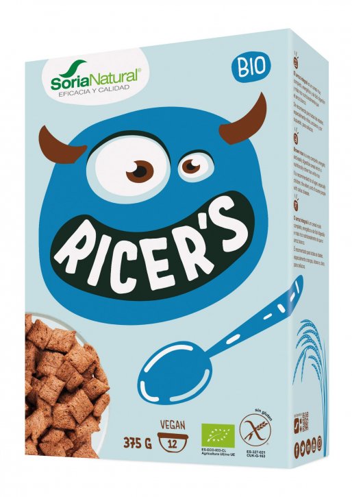 SoriaNatural- Ricer's cereal arròs i xoco Sense Gluten