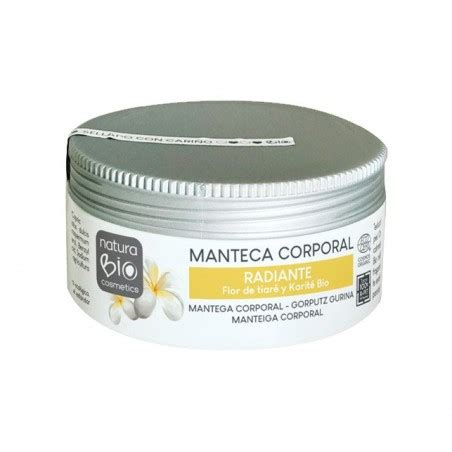 NaturaBio- Manteca corporal karite