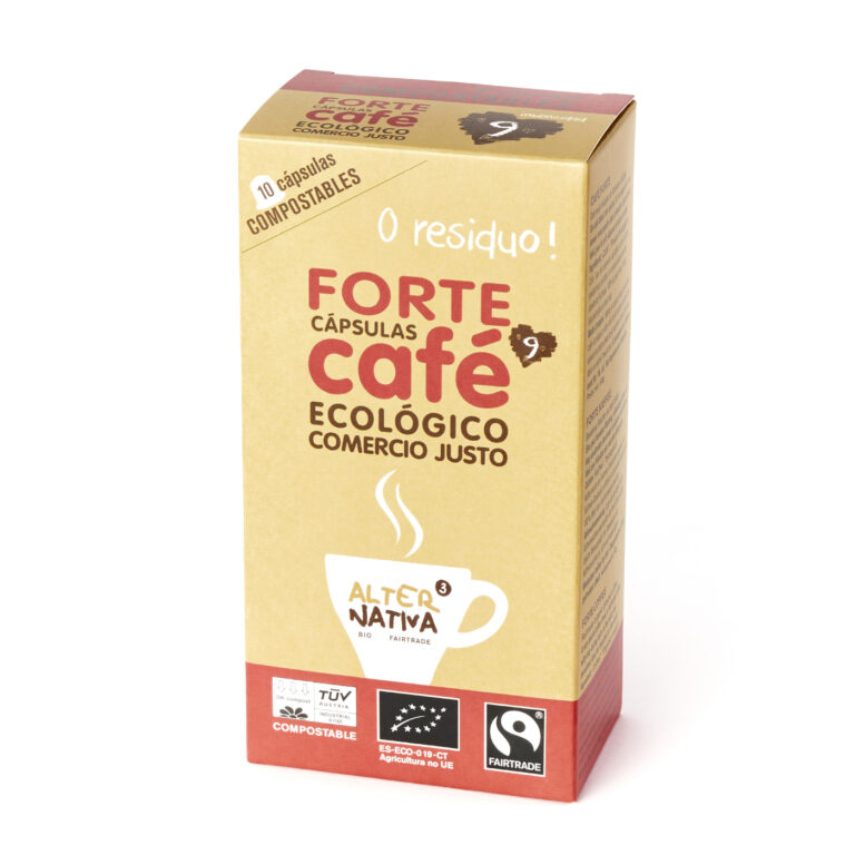 Cafè capsules compostables A3 FORTE 10ux5g