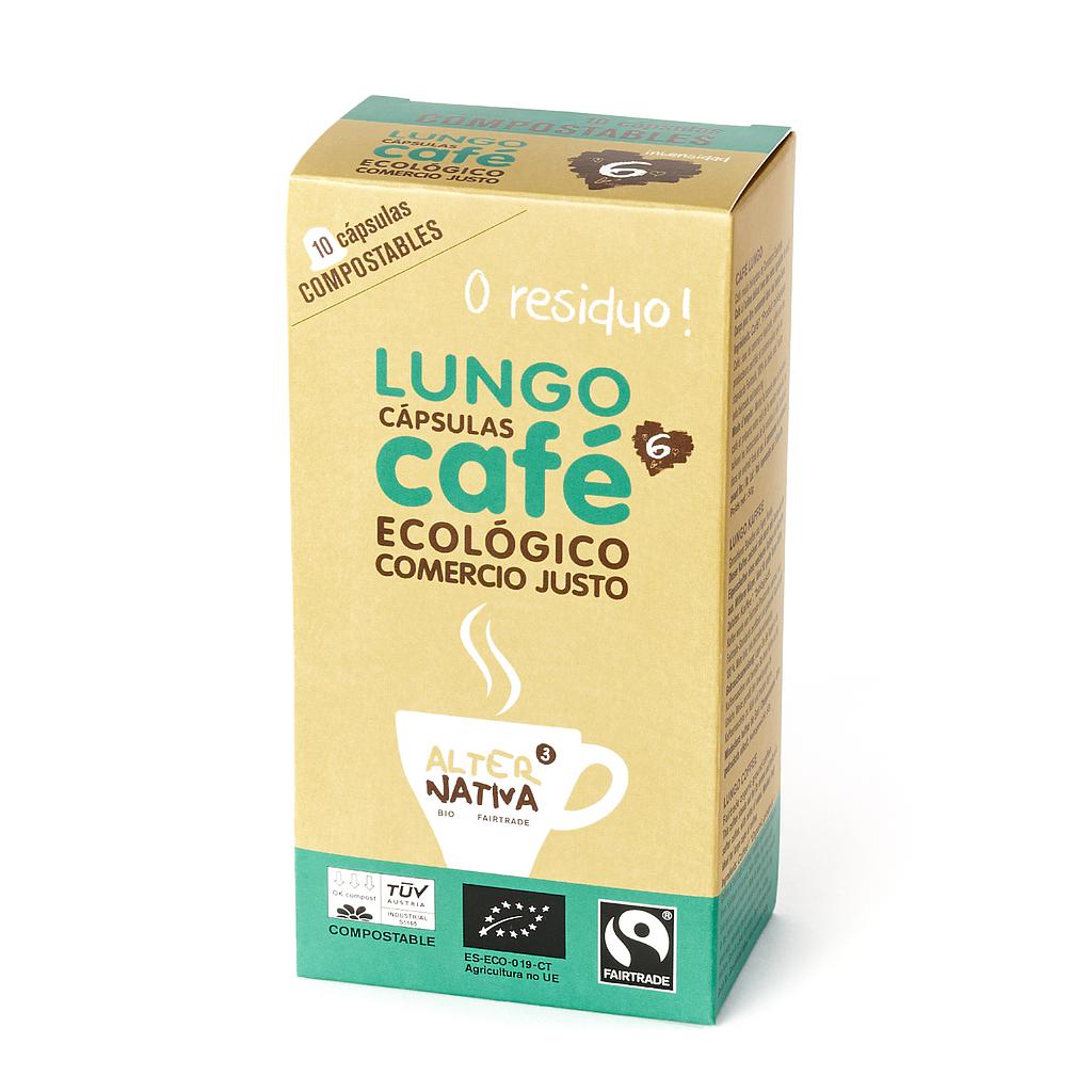 Cafè capsules compostables A3 LUNGO 10ux5g