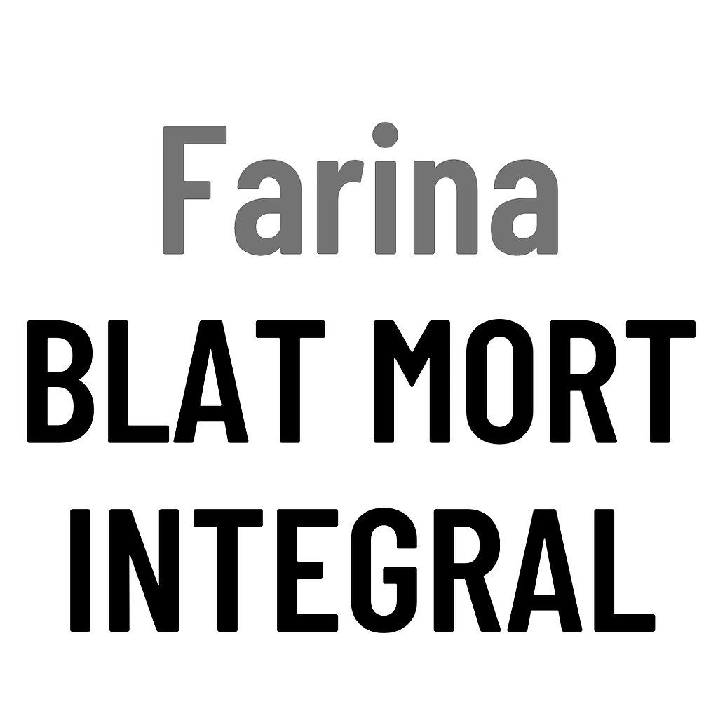 Farina blat mort integral kg ECO